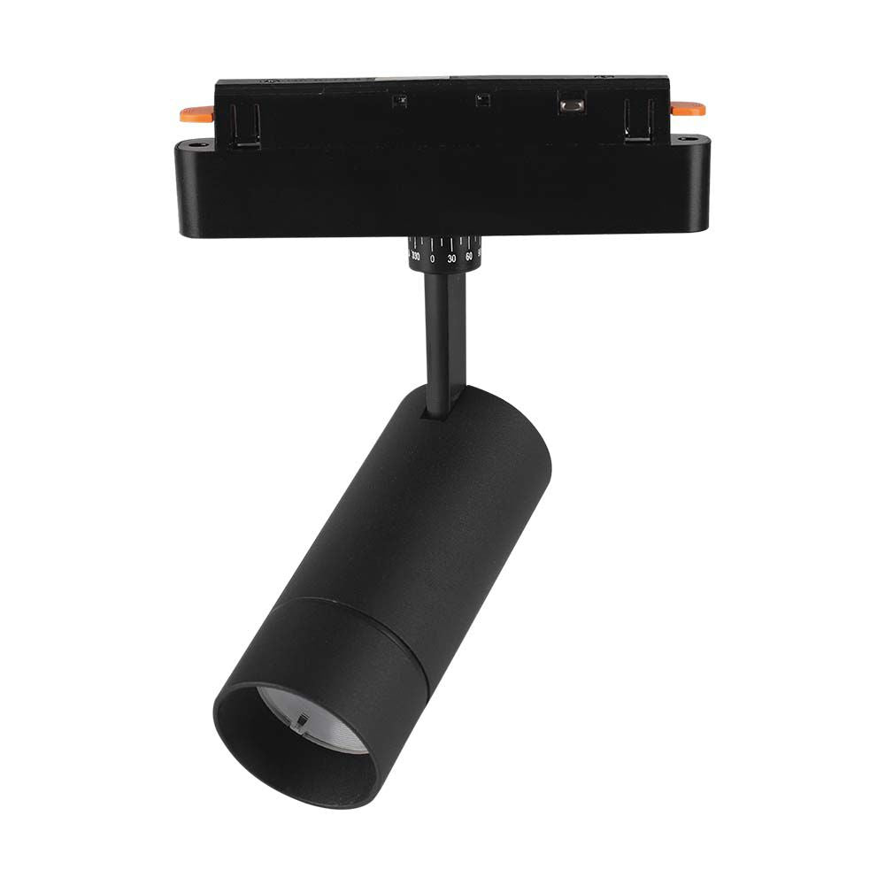 8W Reflektor LED Magnetic na szynoprzewodzie 3w1 / Obudowa: Czarna