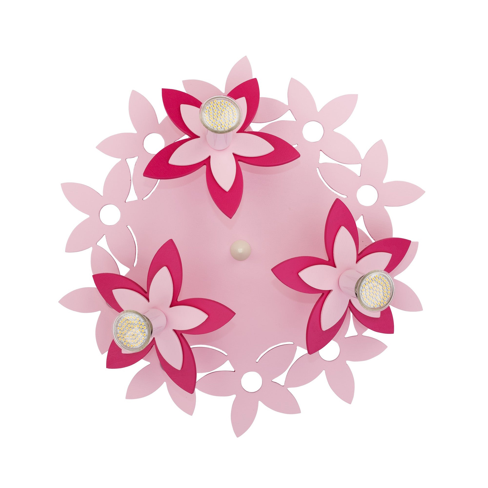 Nowodvorski Lampa przysufitowa FLOWERS 3x35W 50/60Hz - Sklejka - Multikolor I