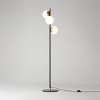 Maytoni Lampa podłogowa Nostalgia - Metal - Czarny MOD048FL-03G