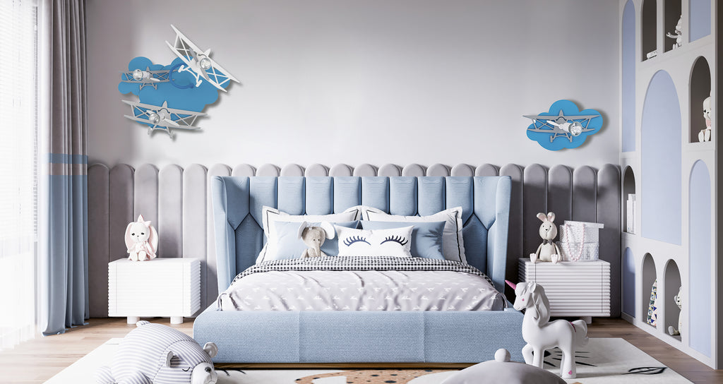 Nowodvorski Kinkiet regulowany PLANE 10W only LED 50/60Hz - Sklejka - Multikolor