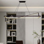 45W Lampa wisząca dekoracyjna LED TRIAC / Ściemniana / Barwa: 3000K/ Kolor: Czarny
