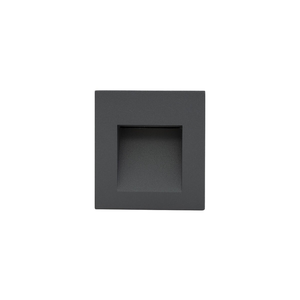 Nowodvorski Lampa ścienna wbudowana STEP LED 3W 50/60Hz IP44 - Aluminium lakierowane - Grafitowy 6907