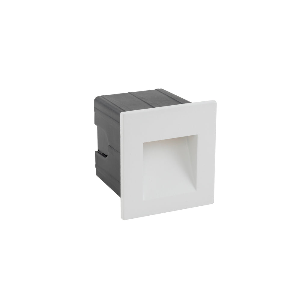 Nowodvorski Lampa ścienna wbudowana STEP LED 3W 50/60Hz IP44 - Aluminium lakierowane - Biały