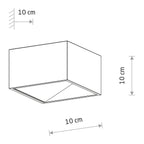 Nowodvorski Kinkiet LIA LED 7W 50/60Hz - Aluminium lakierowane - Biały 6913