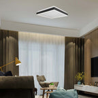 38W Lampa dekoracyjna LED 4000K / Kolor: Czarny / Kształt: Kwadratowy