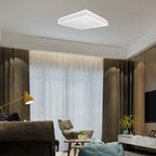 38W Lampa dekoracyjna LED 4000K / Kolor: Biały / Kształt: Kwadratowy