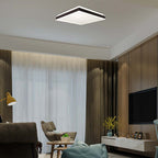 48W Lampa dekoracyjna LEDTRIAC / Ściemniana / Barwa: 4000K/ Kolor: Czarny / Kształt: Kwadratowy