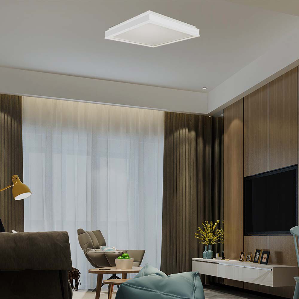 48W Lampa dekoracyjna LEDTRIAC / Ściemniana / Barwa: 4000K / Kolor: Biały / Kształt: Kwadratowy