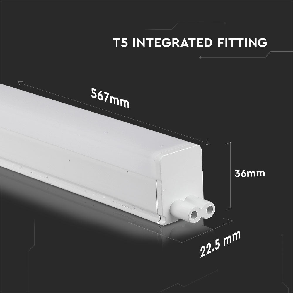 7W T5 Belka oświetleniowa LED 60cm / Chip SAMSUNG / Barwa:4000K
