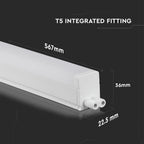 7W T5 Belka oświetleniowa LED 60cm / Chip SAMSUNG / Barwa:4000K
