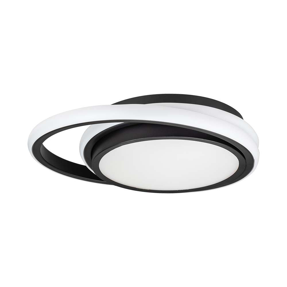 38W Lampa Dekoracyjna LED / Barwa: 4000K / Czarna