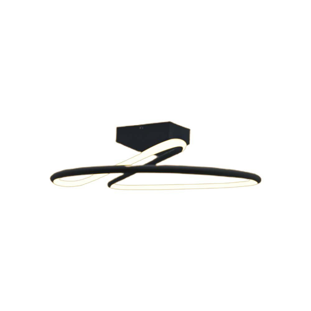 20W Lampa Dekoracyjna LED / Barwa: 4000K / Czarna