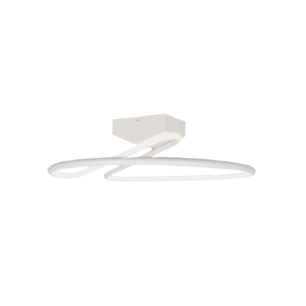 43W Lampa dekoracyjna LED / Barwa: 4000K / Kolor: Biały / Kształt: Okrągły