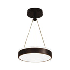 12W Lampa wisząca dekoracyjna LED / Barwa: 4000K/ Kolor: Czarny