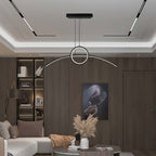 30W Lampa dekoracyjna LED 4000K / Kolor: Czarny