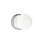 Nowodvorski Kinkiet BRAZOS 10W only LED 50/60Hz - Szkło - Biel, Chrom 6948
