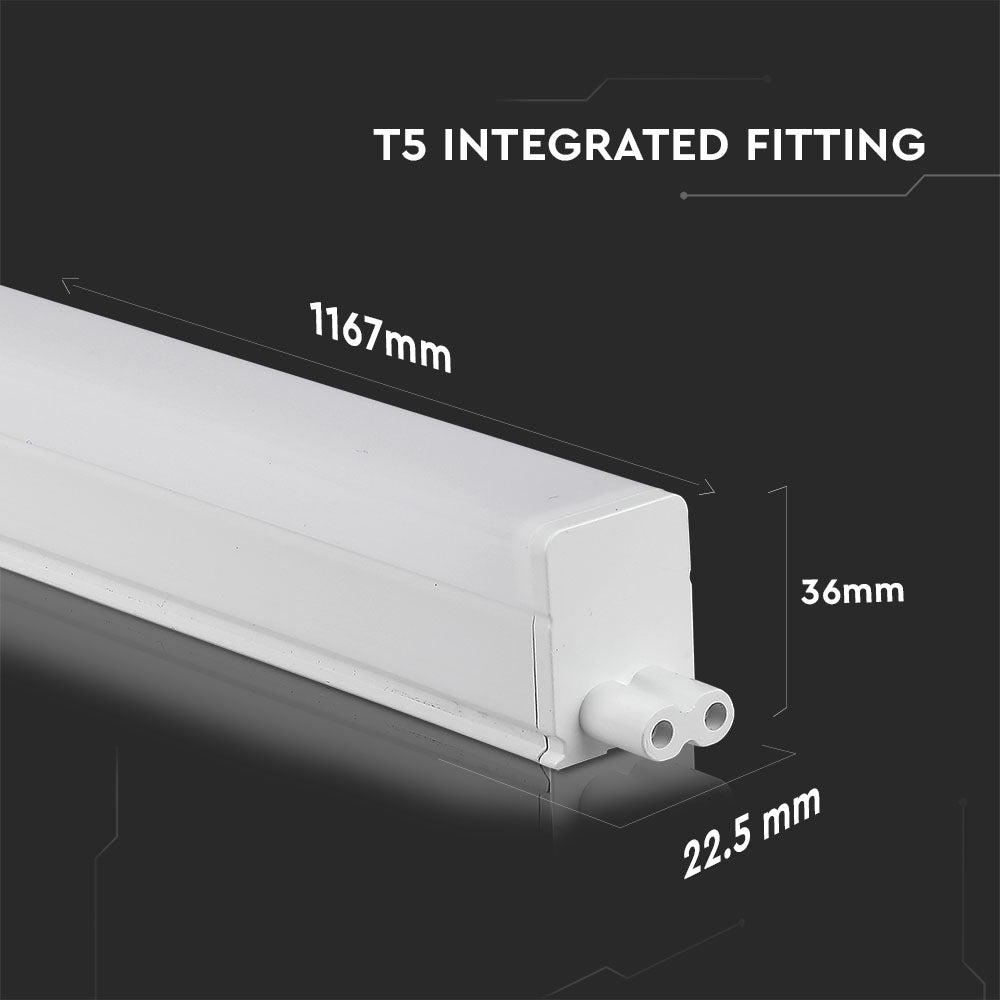 16W T5 Belka oświetleniowa LED 120cm / Chip SAMSUNG / Barwa:6400K