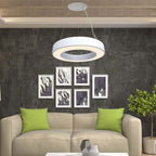 50W Lampa wisząca dekoracyjna LED Triac / Ściemniana / 4000K / Kolor: Biały