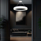 90W Lampa wisząca dekoracyjna LED Triac / Ściemniana / 4000K / Kolor: Biały