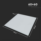 36W Panel LED 600x600mm / Barwa:3w1 / (120lm/W)