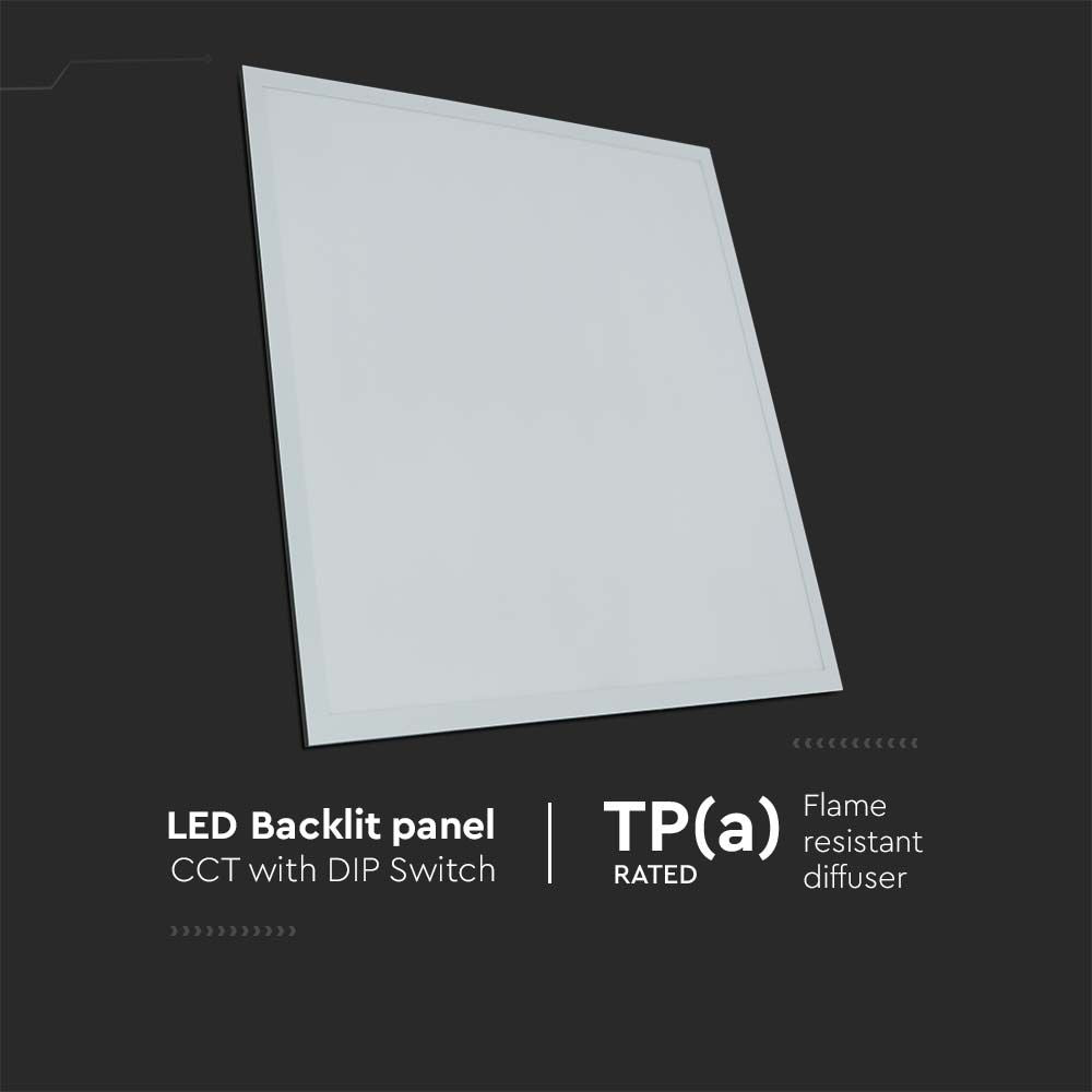 36W Panel LED 600x600mm / Barwa:3w1 / (120lm/W)