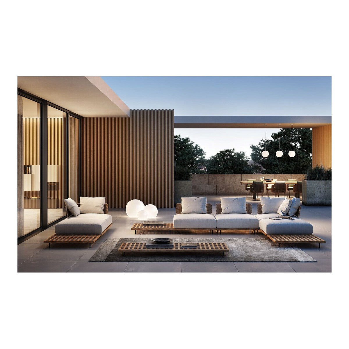 Nowodvorski Lampa stojąca CUMULUS M 25W only LED 50/60Hz IP44 - Tworzywo sztuczne PE - Biały 6977