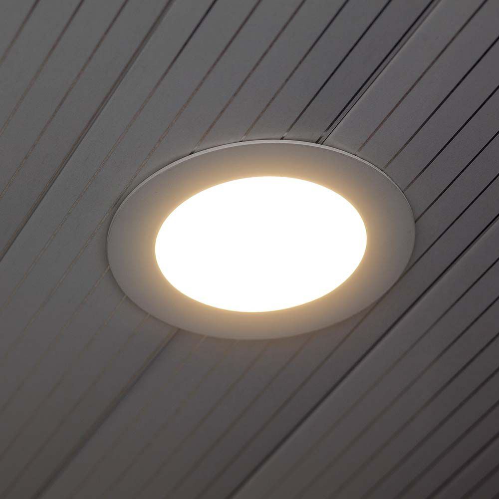 6W Panel LED / Barwa:3w1/ Okrągły