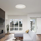 18W Lampa dekoracyjna LED / Barwa: 4000K / Kolor: Biały / Kształt: Okrągły