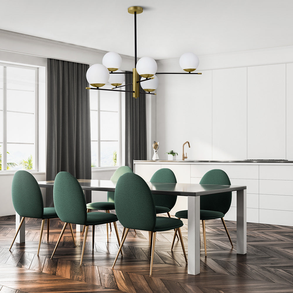 Maytoni Lampa wisząca Nostalgia - Metal - Czarny MOD048PL-06G