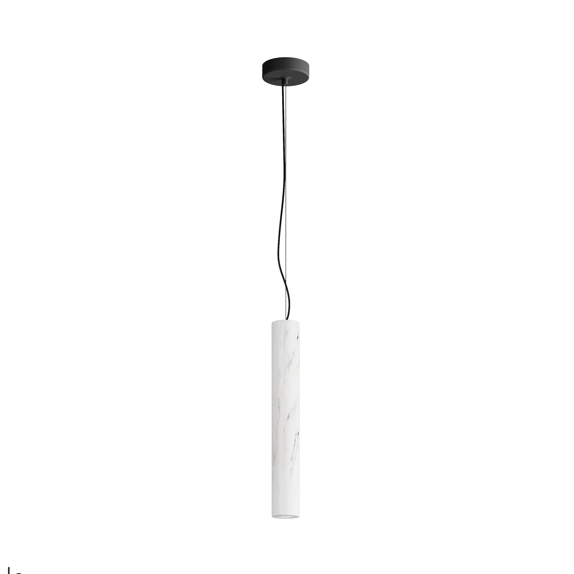 Maytoni Lampa wisząca Basic Texture - Kamień - Biały MOD461PL-L5W3K