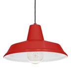żyrandol Class red matt 1xE27