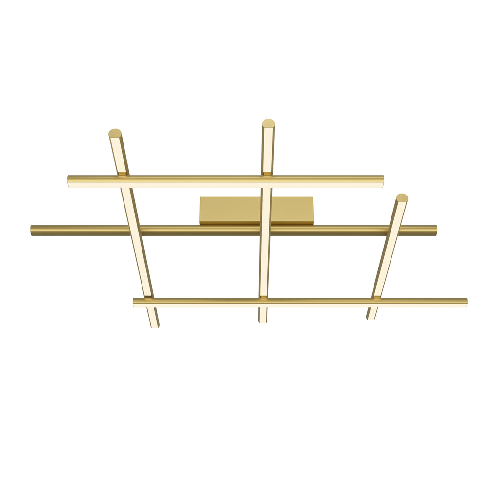 Maytoni Plafon Radiance - Aluminium - Złoty MOD278CL-L50G3K