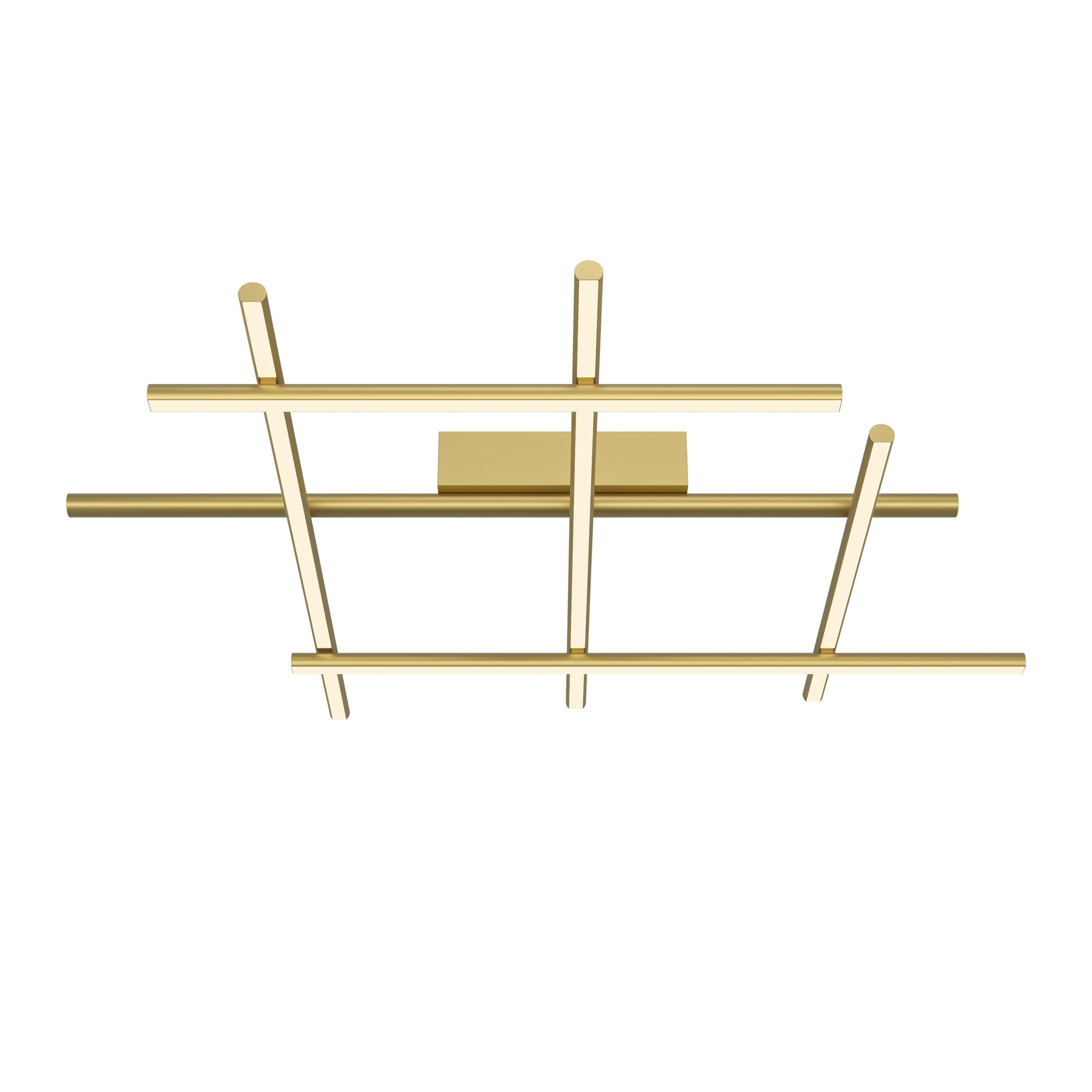 Maytoni Plafon Radiance - Aluminium - Złoty MOD278CL-L50G3K