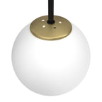 kinkiet Cambridge (glass 2815) black/brass 1xE14
