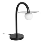 Maxlight Lampa stołowa Enigma - Metal + szkło - Czarny T0053
