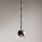 Maytoni Lampa wisząca Ros - Metal - Czarny MOD227PL-01B