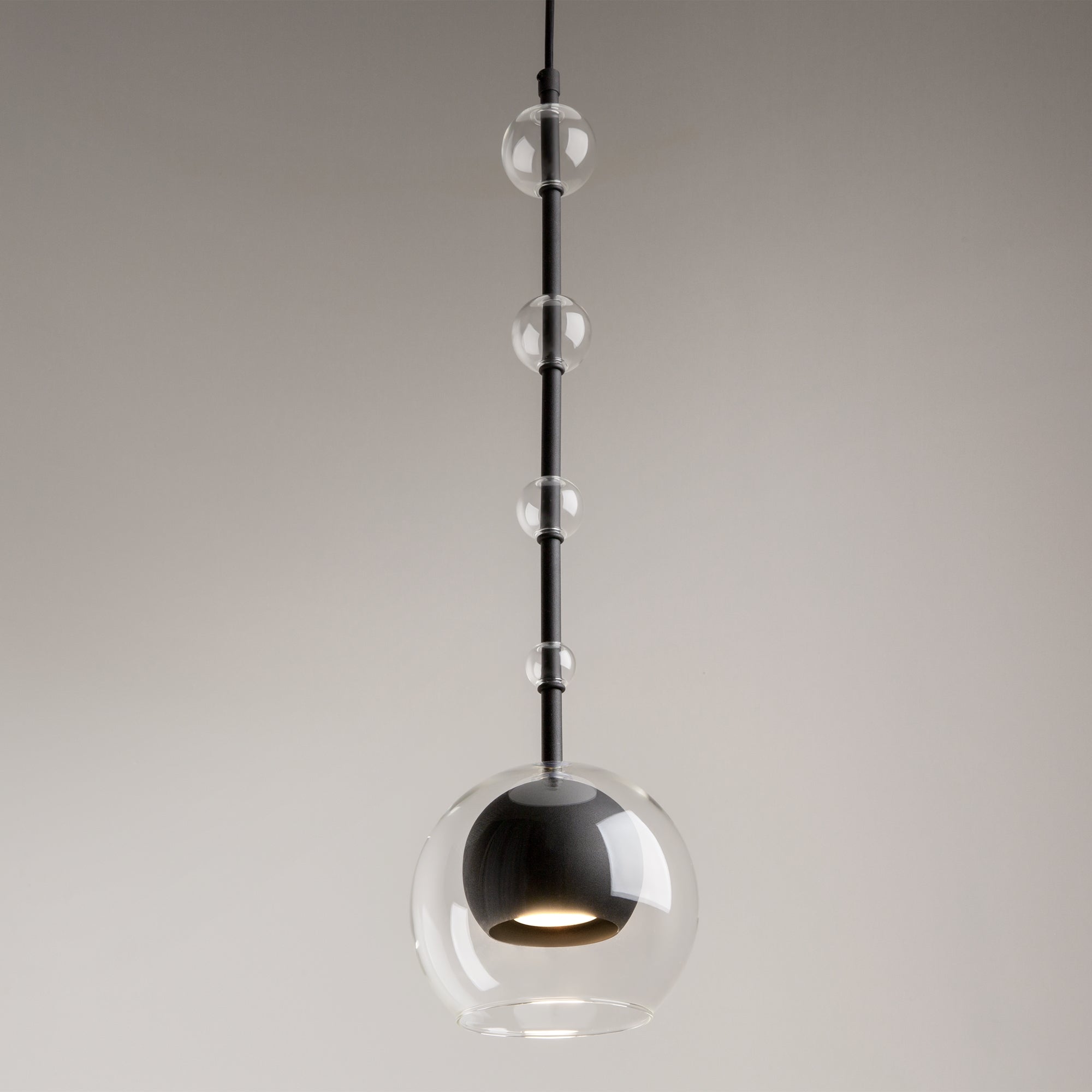 Maytoni Lampa wisząca Ros - Metal - Czarny MOD227PL-01B