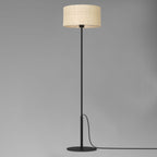 lampa podł. prosta, Rattan cylinder shade dia 400, h 200 1xE27