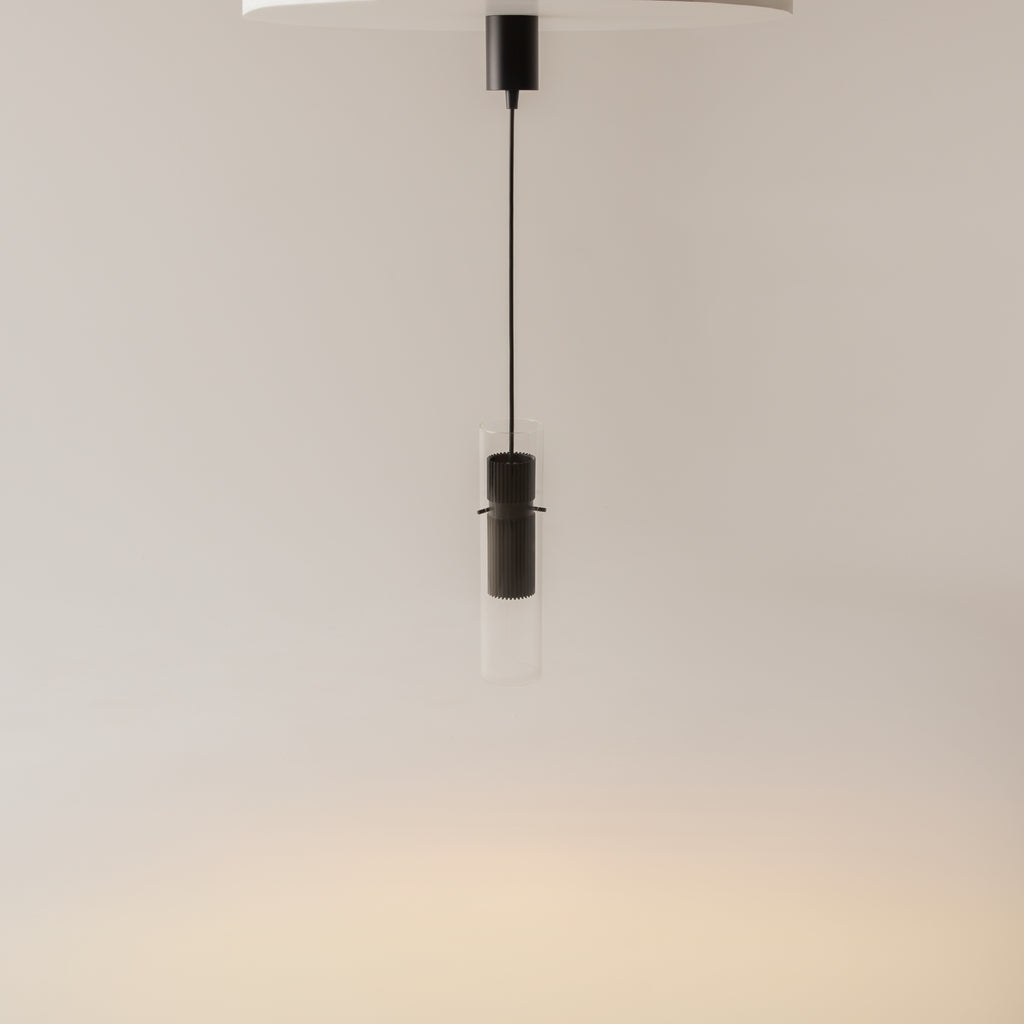 Maytoni Lampa wisząca Dynamics - Aluminium - Czarny MOD326PL-01B