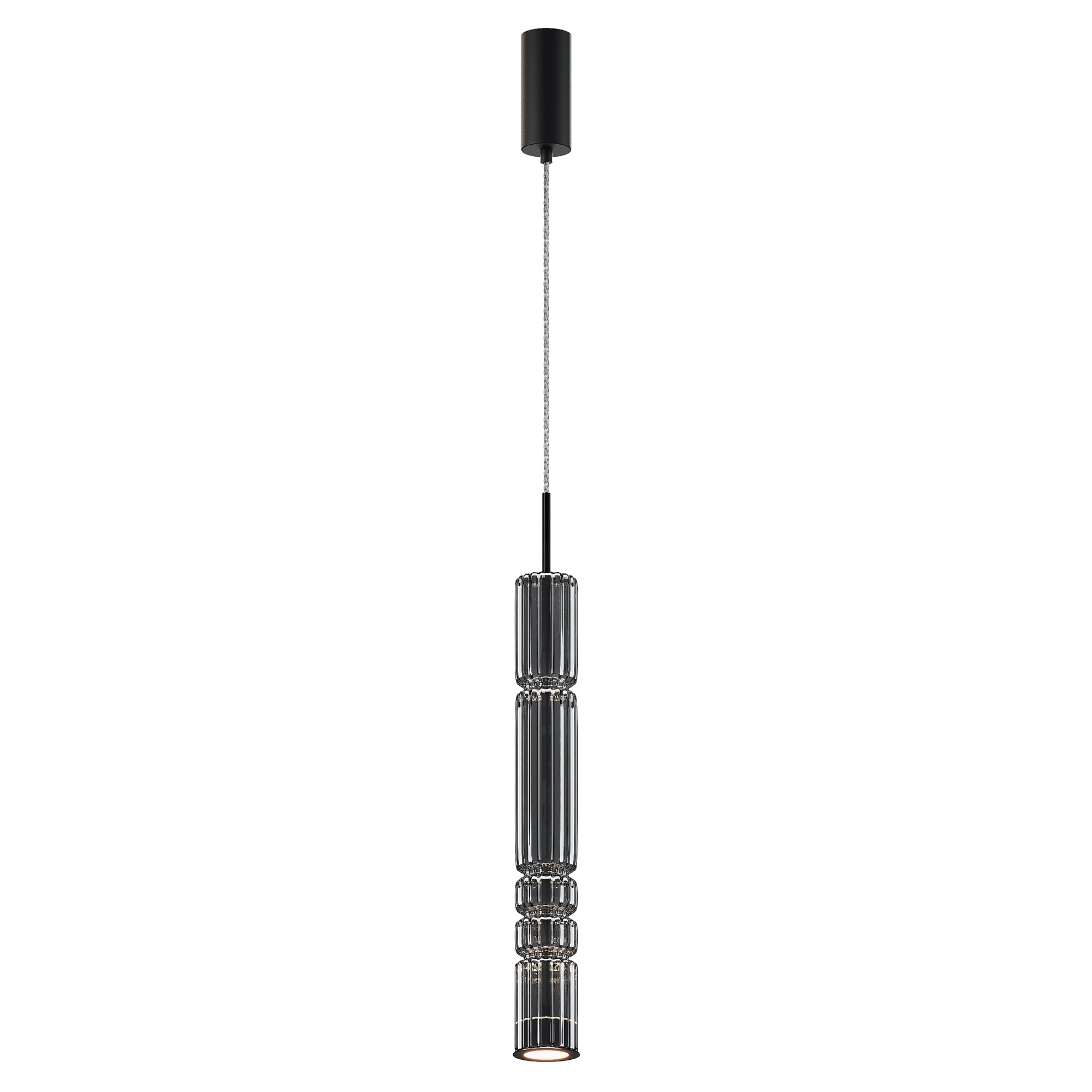 Maytoni Lampa wisząca Ordo - Metal - Czarny MOD272PL-L12B3K