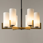 Maytoni Lampa wisząca Fortano - Metal - Czarny + mosiądz MOD089PL-06BS