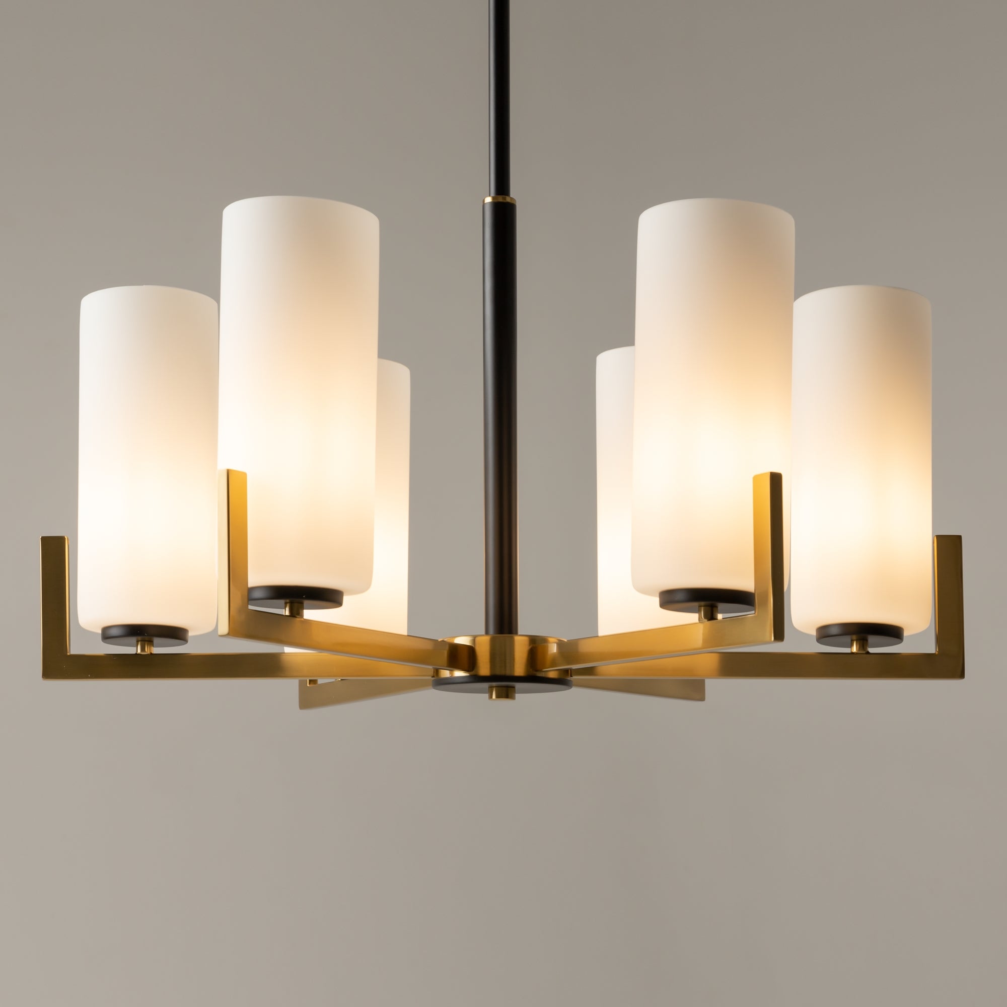 Maytoni Lampa wisząca Fortano - Metal - Czarny + mosiądz MOD089PL-06BS