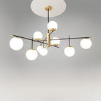 Maytoni Lampa wisząca Nostalgia - Metal - Czarny MOD048PL-09G