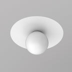 plafon Flat white (glass 2815) 1xE27