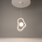 Maytoni Lampa wisząca Opus - Metal - Biały MOD380PL-01W