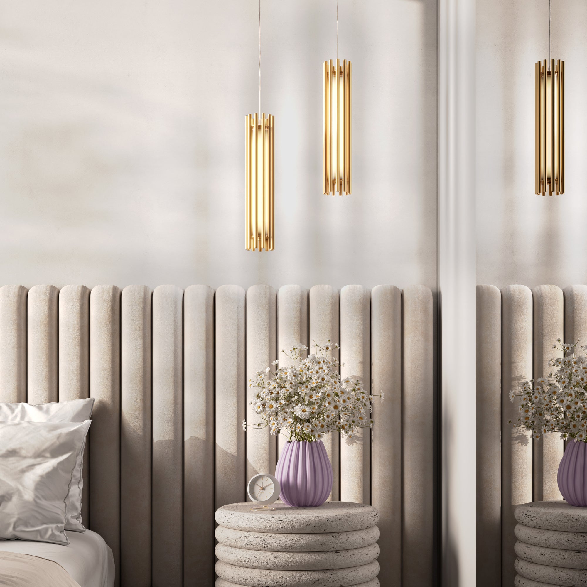 Maytoni Lampa wisząca Sonata - Metal - Mosiądz MOD410PL-L12BS3K