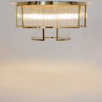 Maytoni Plafon Frame - Metal - Złoty MOD174CL-09G