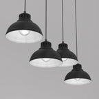 żyrandol Sven black 4xE27