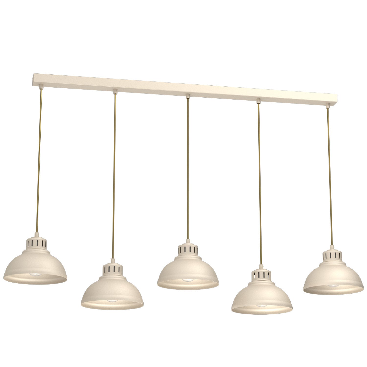 żyrandol Sven beige 5xE27