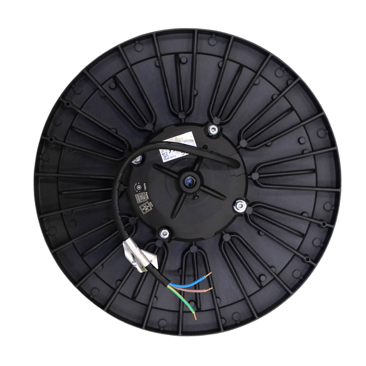 120W/160W/200W Oprawa Highbay VELARO / Barwa: 3w1 / Obudowa: Czarna / Wydajność: 160lm/w / Kąt 60'/90'/120' / 5 Lat gwarancji